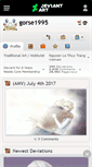 Mobile Screenshot of gorse1995.deviantart.com