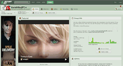 Desktop Screenshot of kuroshitsujifc.deviantart.com
