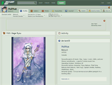 Tablet Screenshot of huihua.deviantart.com