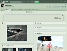 Tablet Screenshot of gaslegyen.deviantart.com