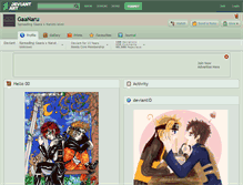 Tablet Screenshot of gaanaru.deviantart.com