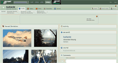 Desktop Screenshot of bushande.deviantart.com