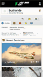 Mobile Screenshot of bushande.deviantart.com