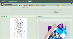 Desktop Screenshot of clintonheimer.deviantart.com