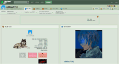 Desktop Screenshot of nibbles7192.deviantart.com