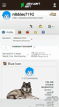 Mobile Screenshot of nibbles7192.deviantart.com