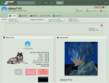 Tablet Screenshot of nibbles7192.deviantart.com