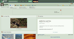 Desktop Screenshot of lovelee.deviantart.com