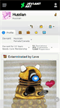 Mobile Screenshot of hussian.deviantart.com