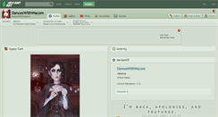 Desktop Screenshot of danceswithwacom.deviantart.com