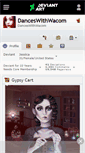 Mobile Screenshot of danceswithwacom.deviantart.com