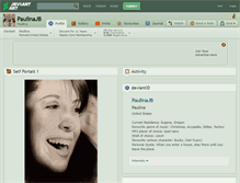 Tablet Screenshot of paulinajb.deviantart.com