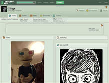 Tablet Screenshot of chinga.deviantart.com