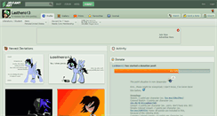 Desktop Screenshot of lasthero13.deviantart.com