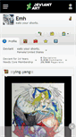Mobile Screenshot of emh.deviantart.com