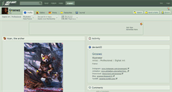 Desktop Screenshot of grosnez.deviantart.com