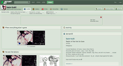 Desktop Screenshot of kaze-tsuki.deviantart.com