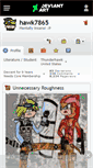 Mobile Screenshot of hawk7865.deviantart.com