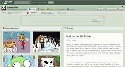 Desktop Screenshot of jokeriswild.deviantart.com