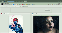 Desktop Screenshot of narcissagrey.deviantart.com