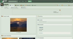 Desktop Screenshot of luisneto.deviantart.com