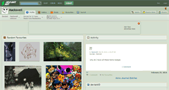 Desktop Screenshot of mackswell.deviantart.com