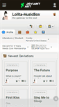 Mobile Screenshot of lolita-musicbox.deviantart.com