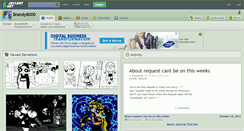 Desktop Screenshot of brandy8000.deviantart.com