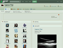 Tablet Screenshot of capture-that.deviantart.com