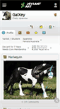 Mobile Screenshot of galxey.deviantart.com