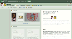 Desktop Screenshot of ganzel.deviantart.com
