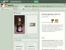 Tablet Screenshot of ganzel.deviantart.com