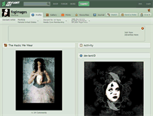 Tablet Screenshot of fogimages.deviantart.com