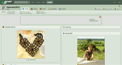 Desktop Screenshot of galeriaaurus.deviantart.com
