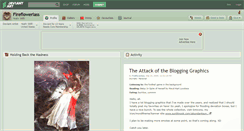 Desktop Screenshot of fireflowerlass.deviantart.com