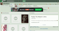 Desktop Screenshot of melkormancin.deviantart.com