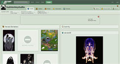 Desktop Screenshot of hushmonkeystudios.deviantart.com