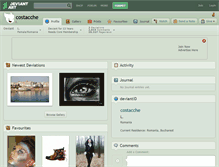 Tablet Screenshot of costacche.deviantart.com