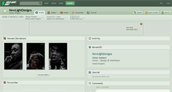 Desktop Screenshot of newlightdesigns.deviantart.com
