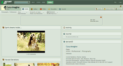Desktop Screenshot of cucu-imagine.deviantart.com