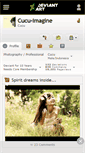 Mobile Screenshot of cucu-imagine.deviantart.com