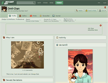 Tablet Screenshot of omii-chan.deviantart.com