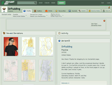 Tablet Screenshot of drpudding.deviantart.com