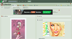 Desktop Screenshot of chikaex0tica.deviantart.com