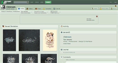 Desktop Screenshot of clickroom.deviantart.com