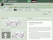 Tablet Screenshot of loveablegoose16.deviantart.com