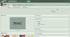 Desktop Screenshot of inkyz.deviantart.com