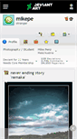 Mobile Screenshot of mikepe.deviantart.com