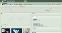 Desktop Screenshot of magalian.deviantart.com