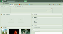 Desktop Screenshot of muralistick.deviantart.com